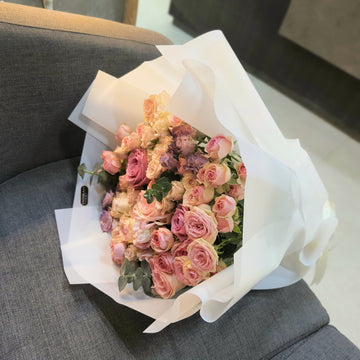 Mix pink spray roses Bouquet