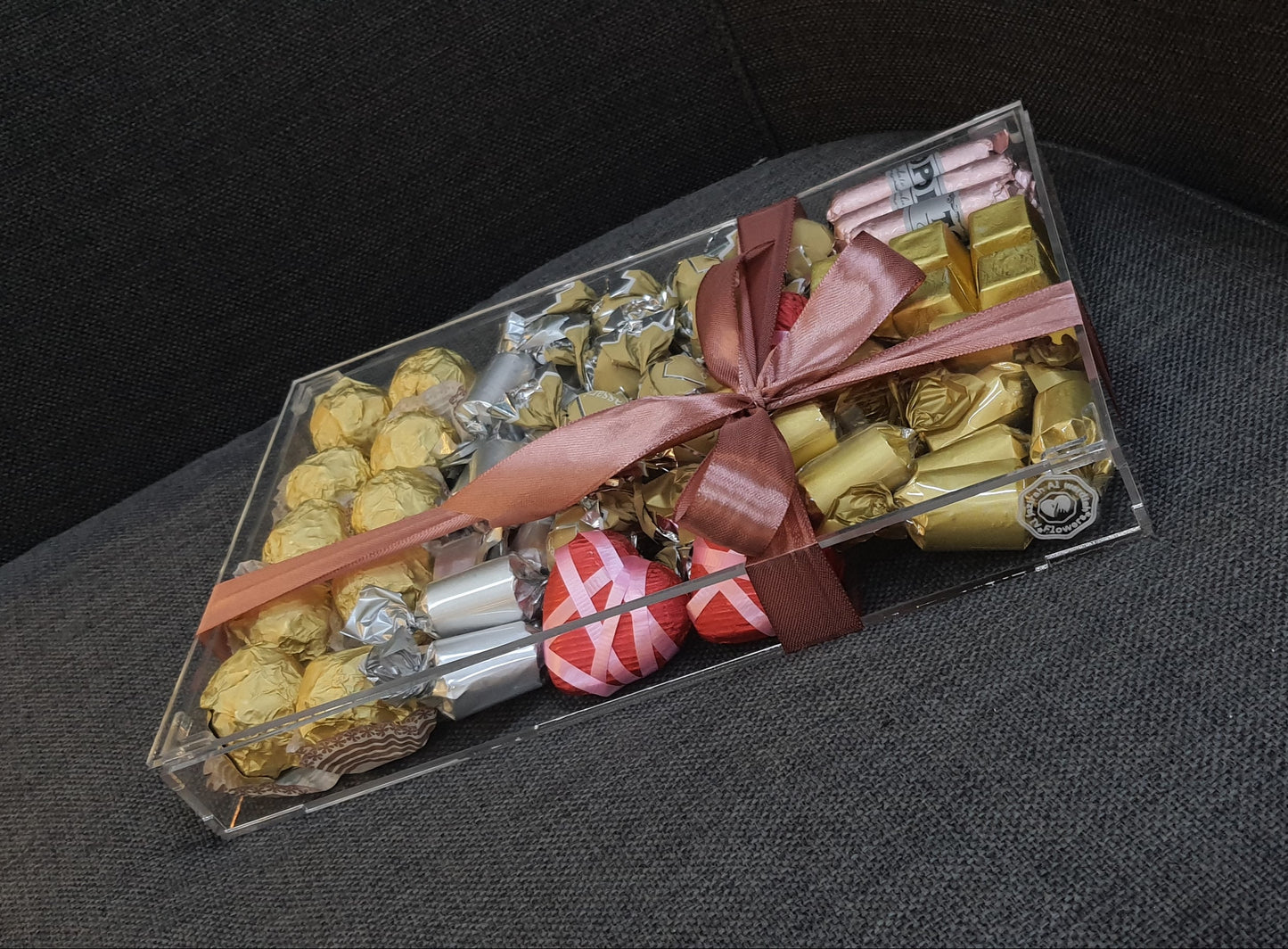 Premium Chocolates In a Luxury Acrylic Box