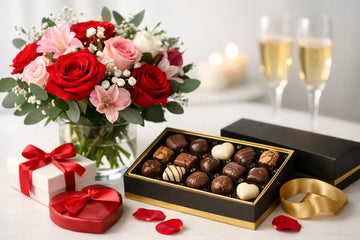 Anniversary Flower and Chocolate Gift Ideas