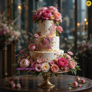 Three Tier Cake, Birthday cake