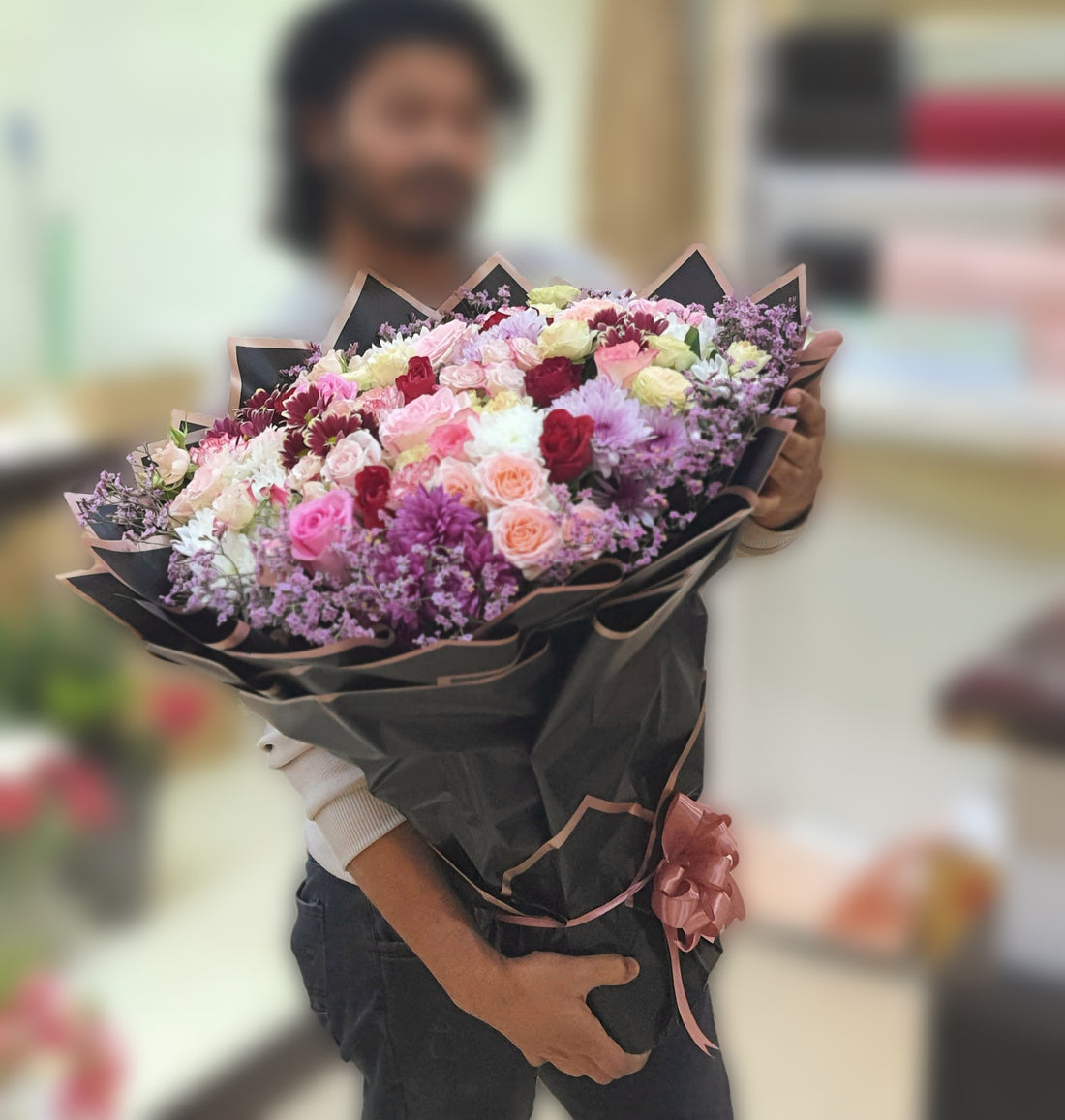 Elegant Mother's Day Bouquet | Fresh Mixed Flowers | Same-Day Delivery
