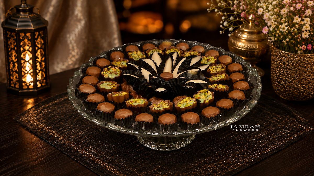Luxury Assorted Chocolate Platter | Premium Chocolate Gift Tray