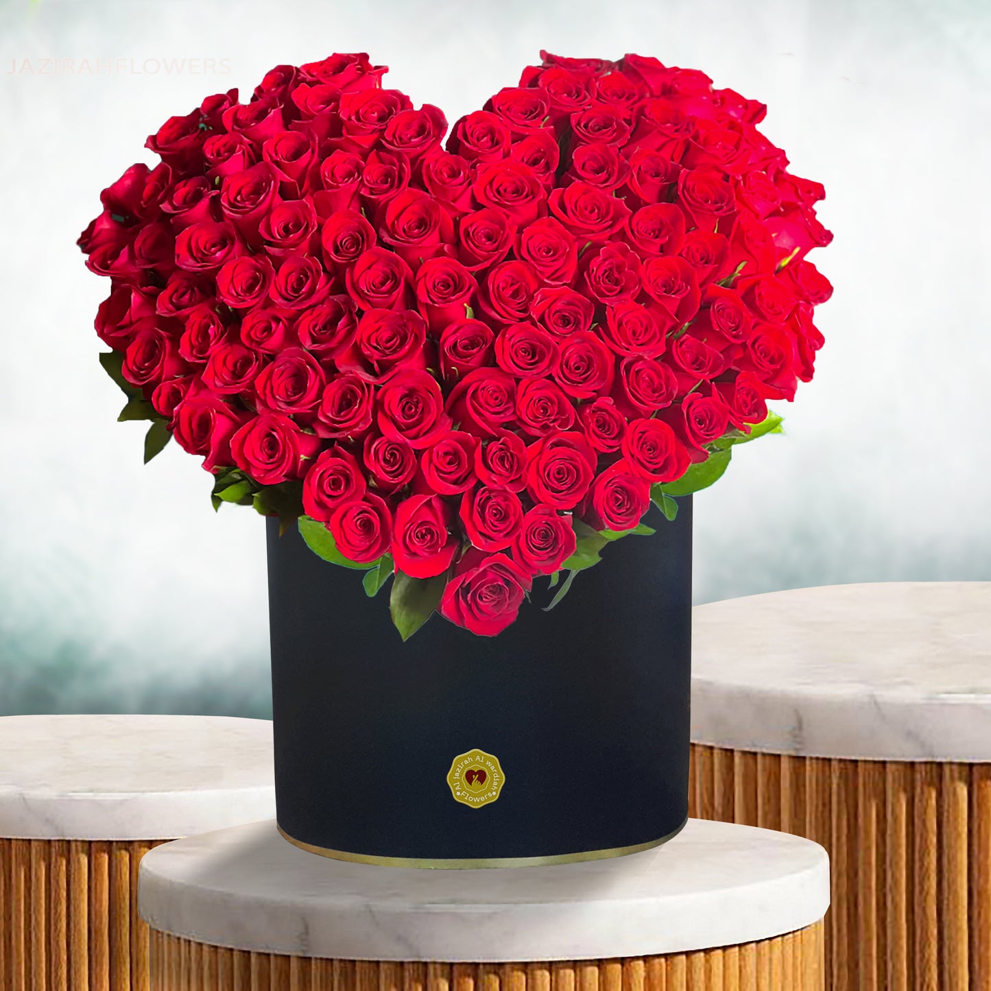 100 Red Roses Bouquet