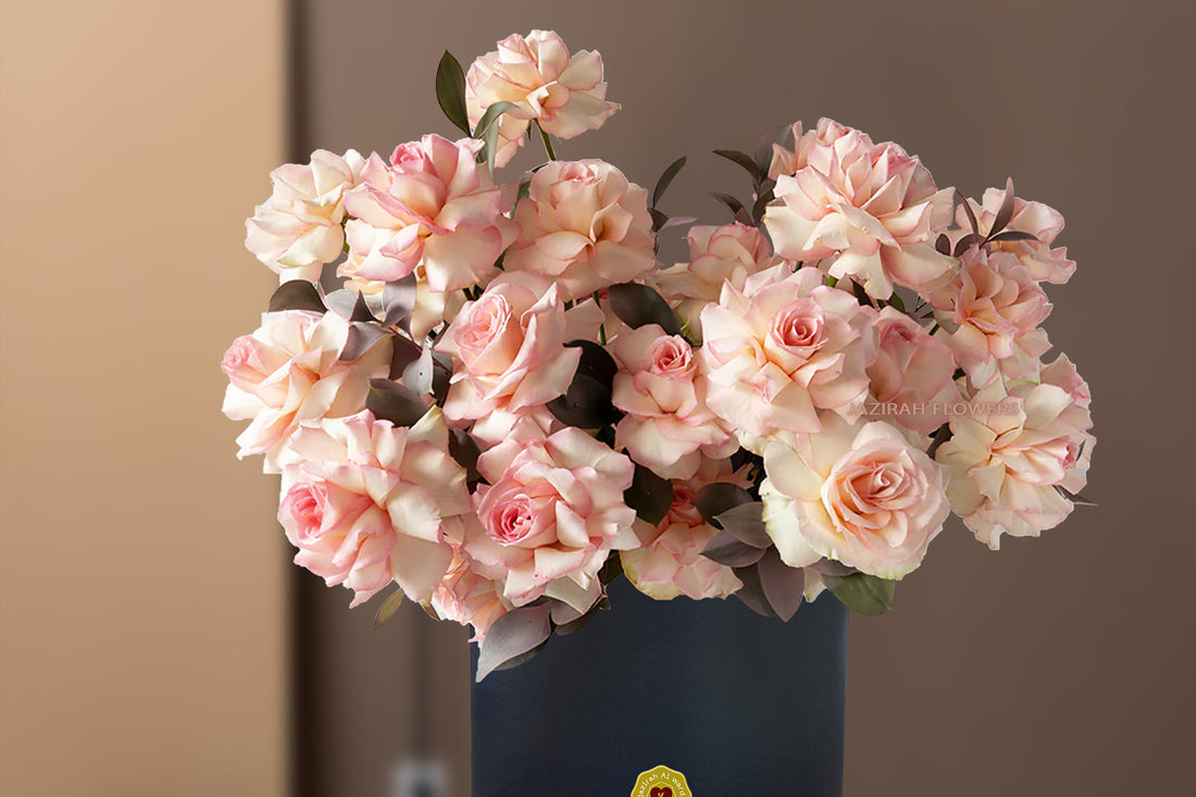 Luxury Bouquet in Elegant Black Box, best gift