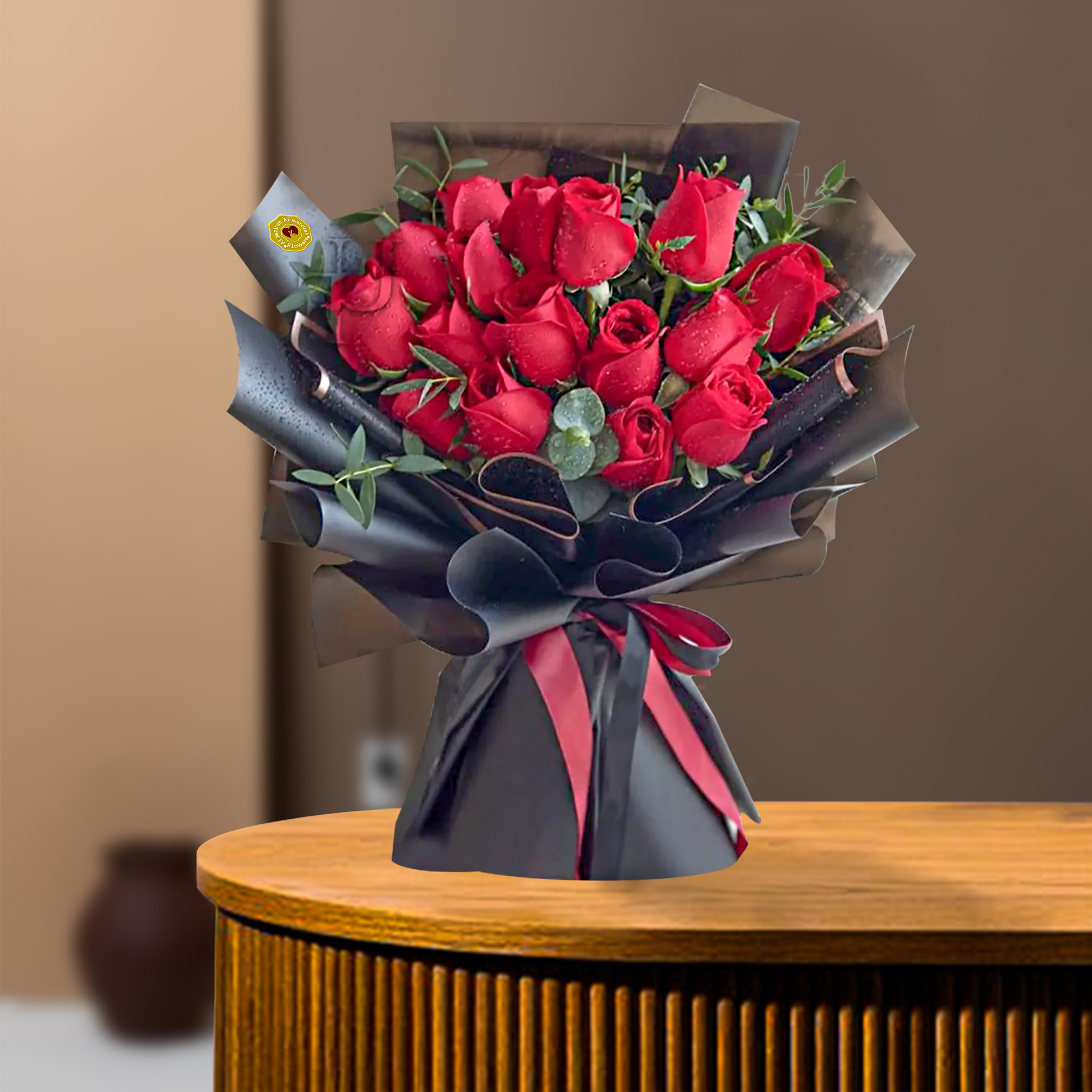 Red Roses Bouquet For Anniversary