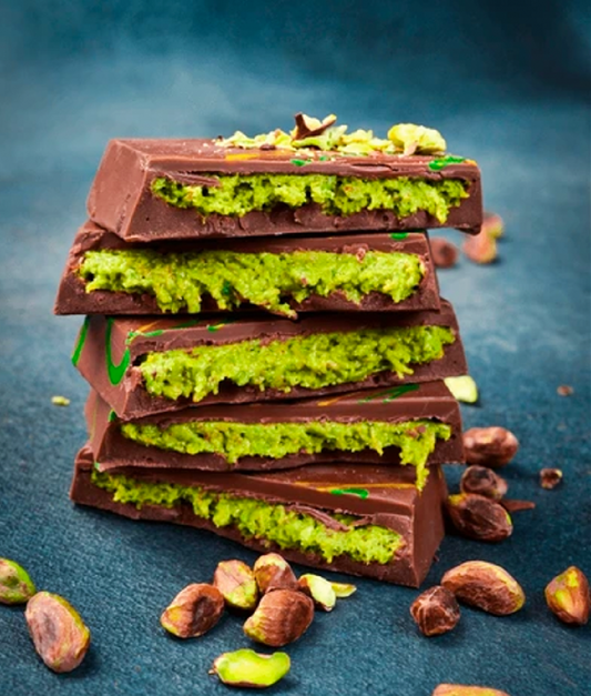 Luxury Dubai Chocolate Bar – Kunafa & Pistachio by ZTC